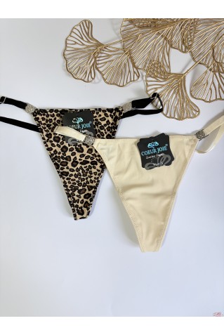 Трусики стринги из микрофибры Coeur Joie 2336